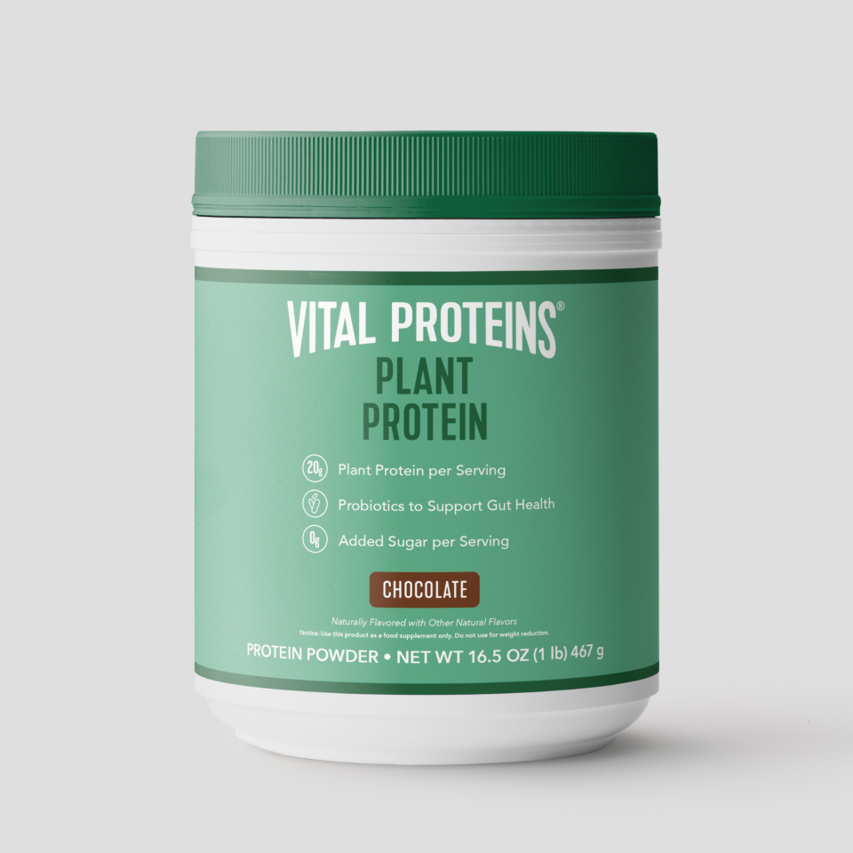 Plant Protein Powder - Chocolate - 16.5oz