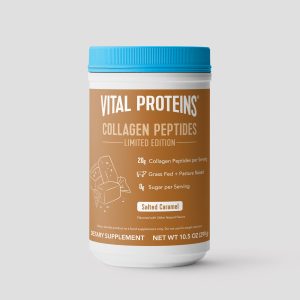 Salted Caramel Collagen Peptides – 10.5 oz