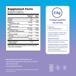 Collagen Peptides Beauty Edition** – 150-ct Capsule