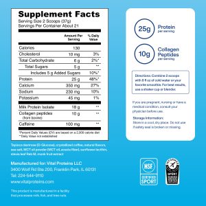 Vital Performance™ Protein Powder – Canister / Chocolate