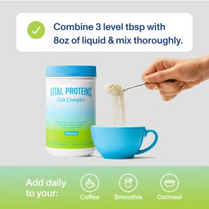 Hair Complex – with Lustriva biotin complex – 11.4 oz