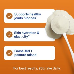 Salted Caramel Collagen Peptides – 10.5 oz